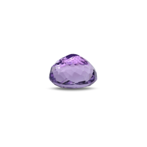 Loose 6.6 Carat Oval Cut Amethyst Gemstone for Fine Jewelry - Product Image 3