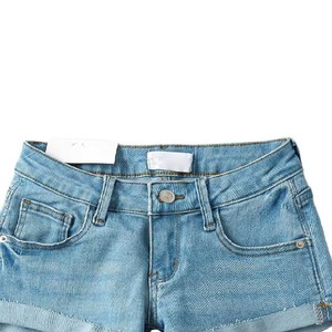 Shorts en jean déchirés mi-taille pour homme LAMA INDUSTRIES – Décontracté, sportif, écologique, respirant, séchage rapide, fermeture boutonnée - Product Image 3