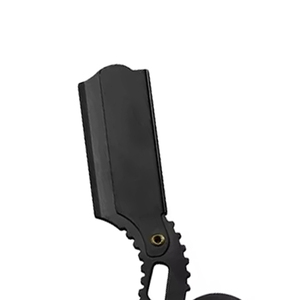 Soporte para Dedos para Navaja de Barbero, Navaja de Afeitar Profesional de Acero Inoxidable, Herramienta de Peluquería para el Cuidado de la Barba - Product Image 2