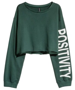 Top corto de rizo de manga larga para mujer de alta calidad, sudaderas con capucha personalizadas, jersey con logotipo propio, sudadera para mujer, colección de logotipo propio - Product Image 1