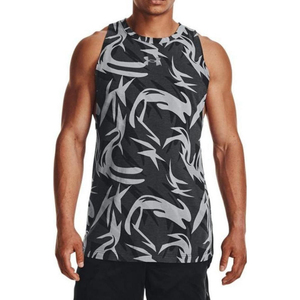 OEM Factory Men's Tank Top Custom Printed Camo Sleeveless Muscle Tee Wholesale Quick Dry Gym Casual Wear Fitness <b>Vest</b> Tank Tops - Product Image 2