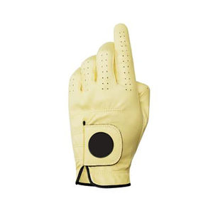 2026 Latest Style Custom Made Soft Genuine Leather Men'<b>s</b> and Women'<b>s</b> Golf Gloves Breathable Summer Sports Gear with Custom Logo - Product Image 5
