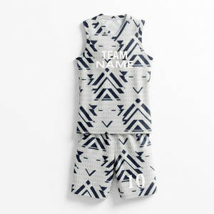 Ensembles de maillots de basket-ball athlétiques personnalisés pour adultes, uniforme en mesh performant, taille plus, 100% polyester, ensemble d'uniformes de basket-ball - Product Image 4