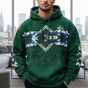 Sudaderas con capucha para hombre, elegantes, cálidas, de tela de algodón, estilo casual, perfectas para conjuntos de invierno, gimnasio y viajes. - Product Image 3