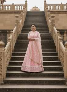 Lehenga Choli de diseñador para mujer, Lehenga Choli, Lehenga indio estilo Bollywood listo para usar, Lehenga para boda - Product Image 3