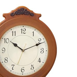 Wholesale Natural Wooden <b>Clock</b> Stylish <b>Wall</b> <b>Clock</b> for Living Room <b>Bedroom</b> Office and Gift Use By M/S SHAAD HANDICRAFTS - Product Image 5
