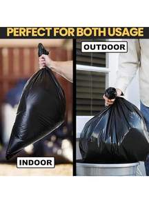 Sacs poubelles de grande taille de haute qualité, lot de 3, pour la collecte et l'élimination des déchets quotidiens, provenant d'un fournisseur indien pour l'exportation en gros - Product Image 5