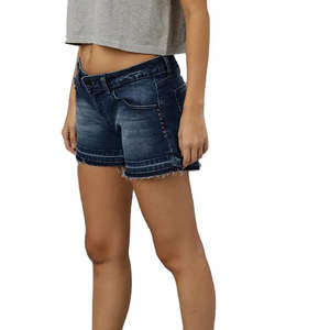 Shorts pour femmes en tricot de haute qualité, best-seller, taille élastique, respirant, taille haute, coupe ajustée, 100% coton, prix raisonnables - Product Image 1