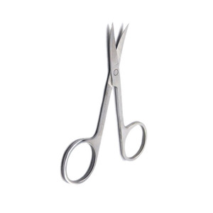 Professional Multi Purpose Stainless Steel <b>Makeup</b> Beauty Scissors <b>Tools</b> Hair Cutting Round Head Nose Hair Beauty Scissors - Product Image 2