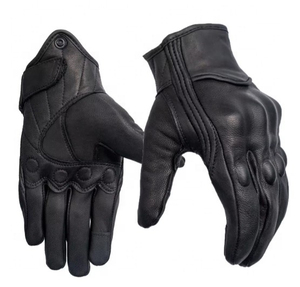 Guantes de Motocicleta de Cuero Sintético de Invierno de Alta Calidad y Bajo Precio, Impermeables, Ligeros, con Pantalla Táctil, de Seguridad, para Trabajo al Aire Libre, Unisex - Product Image 1