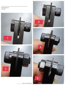 Eaglion Jewelry Tester Stainless Steel Mixed Shapes <b>Engraving</b> <b>Tools</b> for DIY Jewelry Testing Millgrain Jewelry Polishing - Product Image 3
