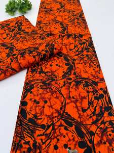 Tela Africana Estampada al Estilo Ghana, 100% Algodón, para Vestidos de Niñas, Bolsos y Proyectos de Batik - Product Image 6