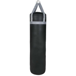 Saco de Boxeo Profesional de Alta Resistencia con Cubierta de Cuero y Relleno de Arena, Altura Ajustable para Entrenamiento de Boxeo Masculino - Product Image 6