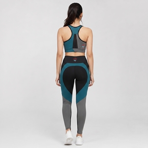 Ensemble de yoga pour femmes, tenue de sport respirante, haut de fitness extensible, leggings assortis, vêtements de sport confortables, vêtements d'entraînement - Product Image 2