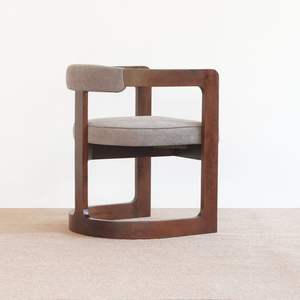 Chaise de salle à manger contemporaine Phillips avec structure en bois massif, rembourrage super confortable pour la maison, le bureau, l'hôtel - Product Image 4