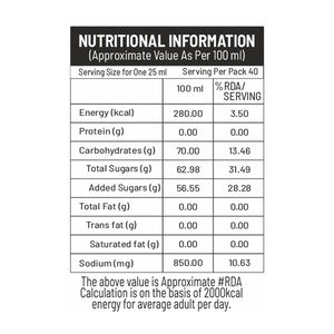 Mojee Spicy Tamarind <b>Syrup</b> 1000 ML Imli <b>Flavour</b> Mocktail & Beverage Mixer - Product Image 3