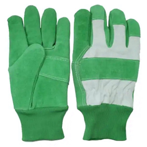 Gants de conduite d'hiver haute visibilité en cuir, certifiés CE, en cuir de vachette pleine fleur renforcé, protection industrielle des mains - Product Image 4