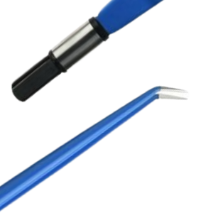 Pinzas Bipolares Anguladas Tipo Bayoneta Europeas de 16.5cm con Punta de 0.5mm, Instrumentos Quirúrgicos de Coagulación de Acero Inoxidable, Juego de Herramientas Reutilizables - Product Image 6