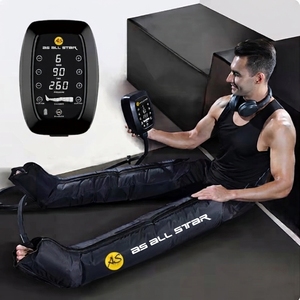 Botas de Compresión de Aire para Terapia de Presión, Sistema de Recuperación, 8 Cámaras, Enfriamiento, Masaje, Tamaño Ajustable - Product Image 1