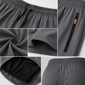 Custom <b>Men</b>’s <b>Lightweight</b> Running <b>Shorts</b> Quick Dry Breathable Gym Training Athletic <b>Shorts</b> with Zipper Pockets OEM Manufacturer - Product Image 3