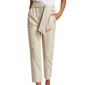 Pantalones de Cintura Media de Cuero PU Brillante de Alta Calidad para Mujer, Diseño OEM, Estilo Urbano, Cargo, Disponibles para Verano e Invierno, Venta al Por Mayor - Product Image 2