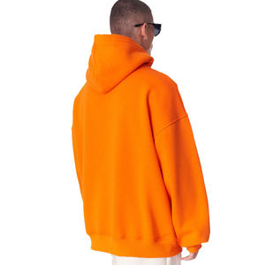 Sweat à capuche oversize en molleton épais pour homme, style streetwear, pull décontracté de haute qualité, épaules tombantes, taille OEM, vêtement d'hiver - Product Image 3