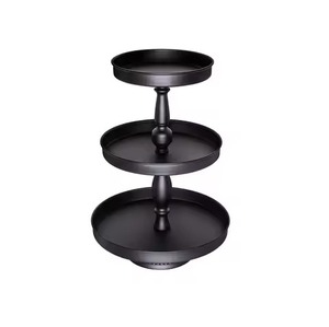 <b>Buffet</b> Use Metal Cake Stand Cake Display Rack Dessert Serving Tray Party <b>Table</b> Decor - Product Image 5