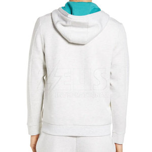 Sweat-shirts à fermeture éclair de haute qualité en coton mélangé pour hommes, mode décontractée et confort hivernal - Product Image 5