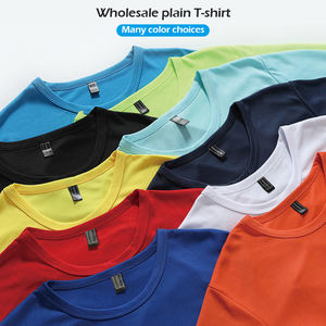 T-shirt pour homme en coton 100% uni, de haute qualité, à manches courtes, col rond, décontracté, streetwear, été, vente en gros, meilleur prix - Product Image 3