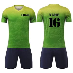 Diseña Tu Propia Camiseta de Fútbol, Tejido 100% Poliéster con Absorción de Humedad, 240 GSM, Conjuntos de Fútbol - Product Image 1