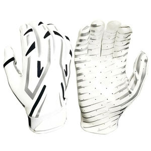 Guantes Profesionales de Fútbol Americano de Alta Adherencia, Guantes de Receptor con Palma de Silicona Ultra Adherente, Personalizables, Transpirables, para Jóvenes y Adultos - Product Image 1