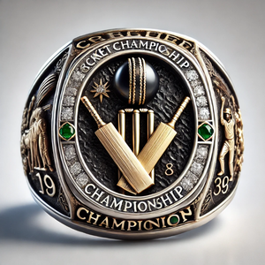 Anillo de campeón personalizado campeonato de cricket oro equipo de alta calidad campeones Premio personalizado joyería trofeo anillos con logotipo mundo - Product Image 5