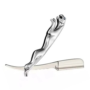 Navaja de Afeitar Profesional de Seguridad, Herramienta de Afeitado Recta de Acero Inoxidable de Alta Calidad, Fabricante Mayorista - Product Image 3