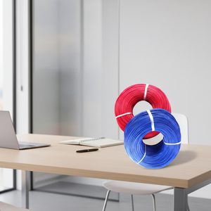 Câble de chauffage sans joint sous plancher, isolé en PTFE, à double noyaux chauffants, gaine extérieure en PVC, pour usage intérieur - Product Image 2