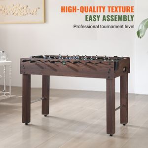 Tavolo da Calcio Balilla Standard da 48 Pollici per Interni, Tavolo da Gioco di Calcio a Grandezza Naturale per Sala Giochi Familiare - Product Image 6