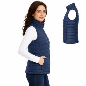 บราออกกำลังกายไร้ตะเข็บสำหรับผู้หญิง WARPRO INDUSTRY รุ่น WI-1899 ผ้าโพลีเอสเตอร์ให้ความอบอุ่นในตัว ระบายความชื้น รองรับแรงกระแทกสูง ปิดด้วยซิป - Product Image 4