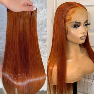 Cutícula alineada disponible Impresionante venta de extensiones de cabello liso de hueso de color personalizado Peluca de encaje HD de cabello humano natural de un donante - Product Image 6