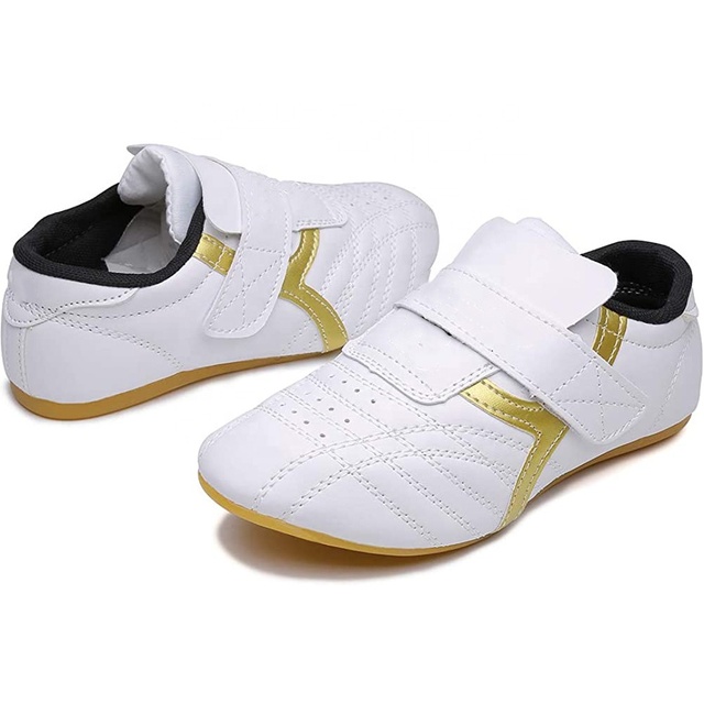 Taekwondo Shoes Unisex Martial Arts Sneakers for Taekwondo Boxing Kung Fu Karate Shoes for Men Women