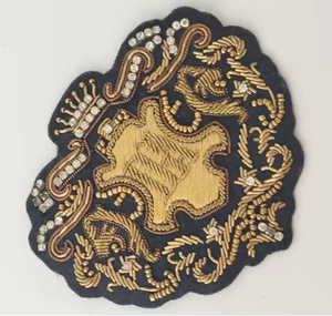 Parches de Hilo Metálico Bordados a Mano de Alta Calidad, Resistentes al Agua y Ecológicos, Accesorios de Vestir de Primera Calidad - Product Image 2