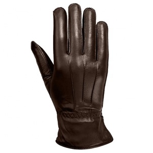 Wholesale 2024 Winter Fashion Genuine Leather <b>Touchscreen</b> <b>Gloves</b> Customized Logo Warm Sports Skiing Cycling Casual Outdoor Party - Product Image 2