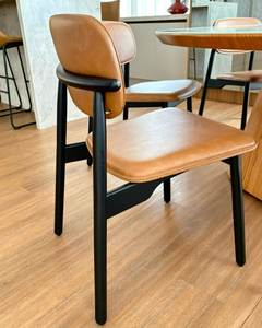 Juego de Mesa de Comedor Redonda Moderna - Muebles de Comedor de Madera de Teca para Hotel, Villa, Restaurante, Indonesia - Product Image 3