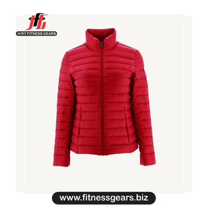 <b>Women's</b> <b>white</b> puffer <b>jacket</b> Quilted puffer <b>jacket</b> for <b>women</b> <b>White</b> full sleeve puffer <b>Women's</b> stand collar puffer - Product Image 1