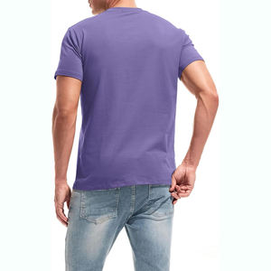เสื้อยืดผู้ชาย ผ้าฝ้าย 100% เนื้อผ้าเบา สไตล์ไฮสตรีท แขนสั้น ใส่สบาย ทรงหลวม เป็นมิตรกับสิ่งแวดล้อม ลดราคา - Product Image 3