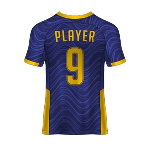 Nouveau maillot de football personnalisé pour la saison, séchage rapide, respirant, léger, sublimation pour équipe adulte, tenue de football pour homme - Product Image 4