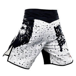Pantalones Cortos de MMA Personalizados, Ligeros, Lisos, Teñidos, Elásticos, Unisex, Transpirables, de Secado Rápido, Cintura Elástica, Último Diseño, Casuales, para Gimnasio - Product Image 4