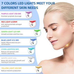 เครื่องนวดยกกระชับใบหน้าและลำคอสำหรับใช้ในบ้านอุปกรณ์เสริมความงามสำหรับบำรุงผิวใช้ในครัวเรือนสำหรับใช้ในบ้าน - Product Image 4