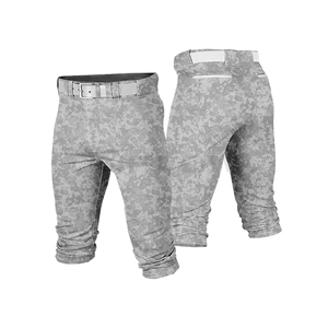 Shorts de sport grande taille de haute qualité pour jeunes hommes, avec logo personnalisé et nom brodé, respirants, style baseball imprimé - Product Image 2
