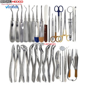ชุดเครื่องมือถอนฟันแบบมืออาชีพ ทำจากสแตนเลส สำหรับการผ่าตัดถอนฟัน - Product Image 5