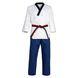 Uniforme de Taekwondo Personalizado, Transpirable, Dobok de Entrenamiento, Ropa Deportiva de Artes Marciales Premium, Proveedor OEM, Uniforme de Competición de TKD - Product Image 1