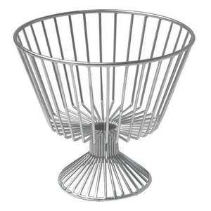 Panier à fruits multifonctionnel en acier inoxydable pour le rangement sur le comptoir de cuisine avec une structure métallique ouverte durable et respirante - Product Image 4